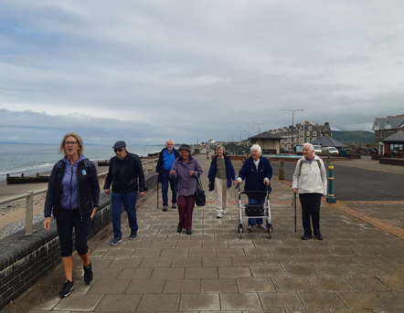 Grŵp Cerdded a Sgwrs